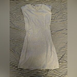 Babaton Shoulder Pad Mini Dress